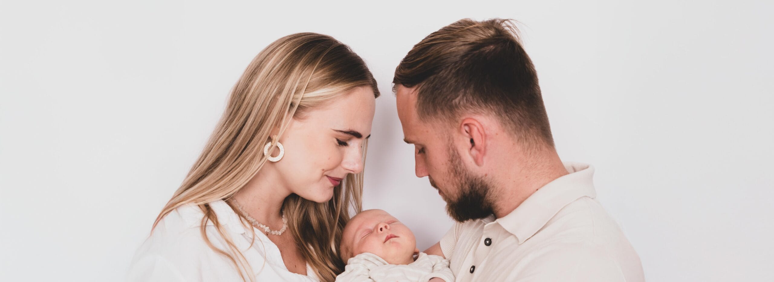 Newborn gezinsfotoshoot